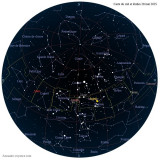 Carte étoiles 28 mai