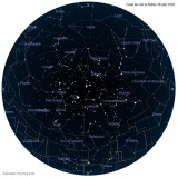 Carte étoiles 28 juin