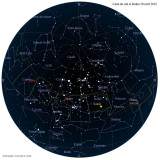 Carte étoiles 29 avril