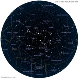 Carte étoiles 30 juillet