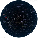 Carte étoiles 30 septembre