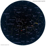 Carte étoiles 31 mai