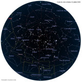 Carte étoiles 31 juillet