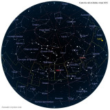 Carte étoiles  4 mai