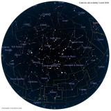 Carte étoiles  5 avril