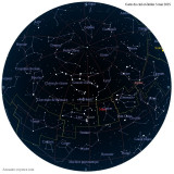 Carte étoiles  5 mai