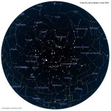Carte étoiles  5 mai
