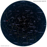 Carte étoiles  5 juillet