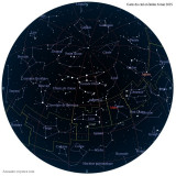 Carte étoiles  6 mai