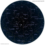 Carte étoiles  6 mai