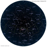 Carte étoiles  7 décembre