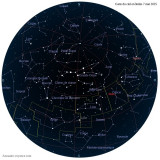 Carte étoiles  7 mai