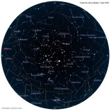Carte étoiles  7 mai