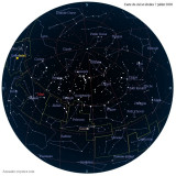 Carte étoiles  7 juillet