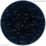 Carte étoiles  9 avril