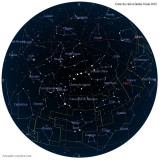 Carte étoiles  9 mai