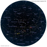 Carte étoiles  9 septembre